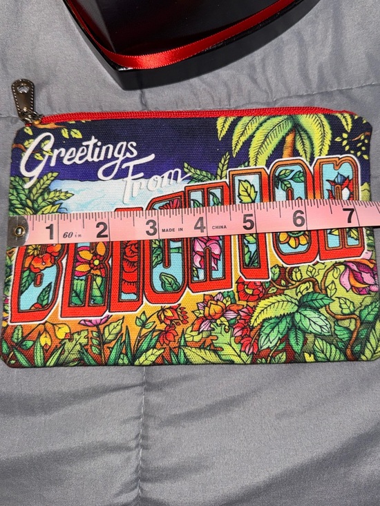Brighton “Greetings From Brighton” Postcard Zip Pouch Cosmetic Bag Travel Case - Picture 5 of 6